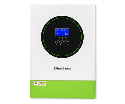 Falownik Qoltec Hybrydowy inwerter solarny Off-Grid 6200W 120A/48V MPPT